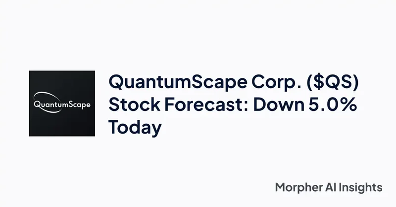 QuantumScape (QS) Stock: What the Latest News and Price Action Means